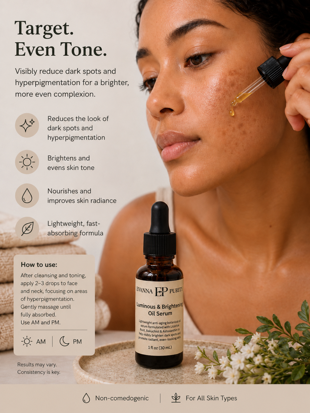 Luminous & Brightening Oil Serum