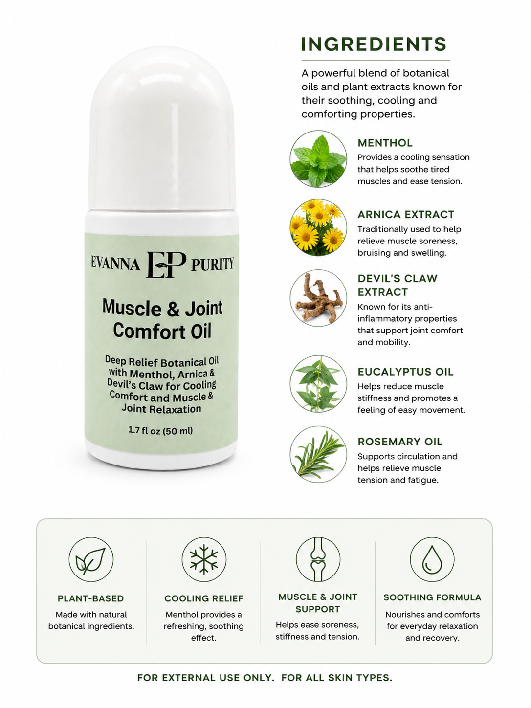 Muscle & Joint Comfort Oil