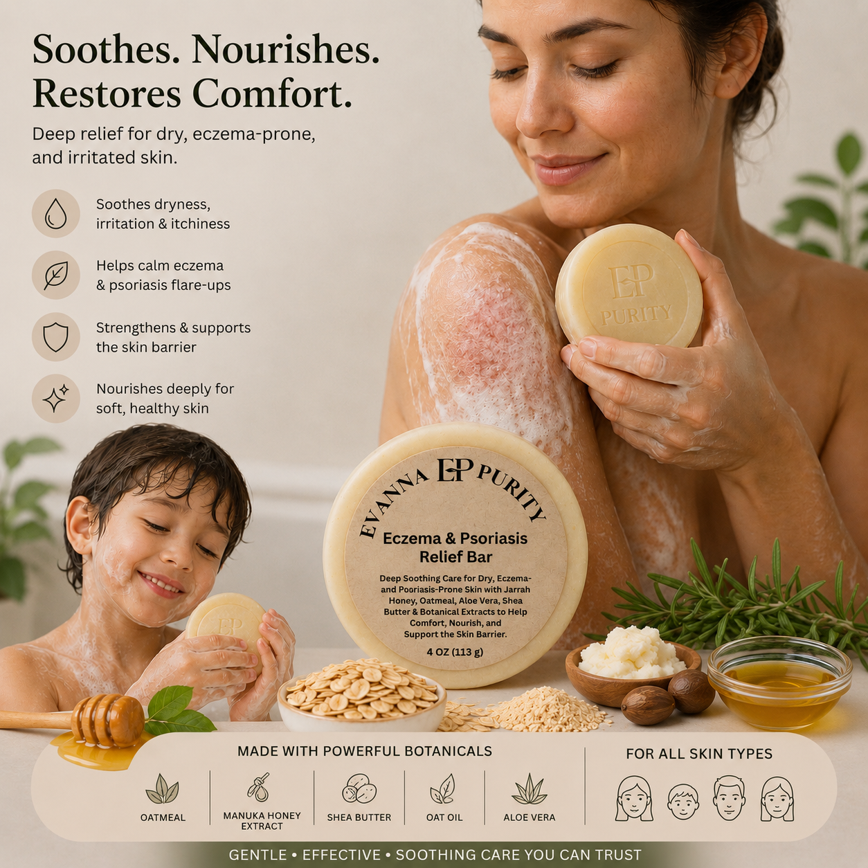 Eczema & Psoriasis Relief Soap