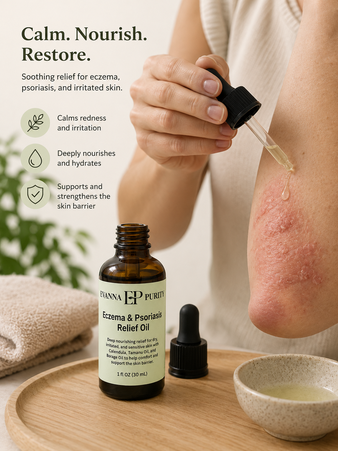 Eczema & Psoriasis Relief Oil